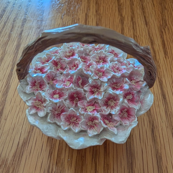 Other - Boyds Bears & Friends Dreams of Spring Mouse Hinged Trinket Box Pink Floral